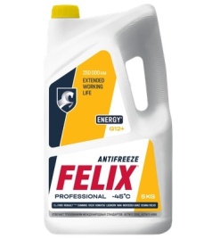 АНТИФРИЗ FELIX ENERGY 5кг желтый