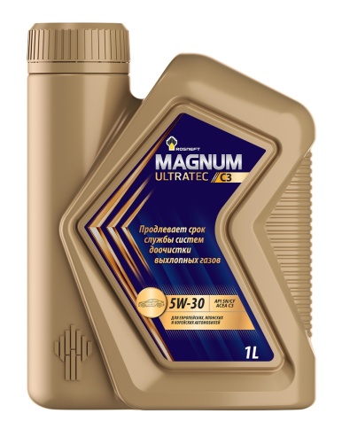 РОСНЕФТЬ Magnum Ultratec С3 5/30 синт. 1л фото 1