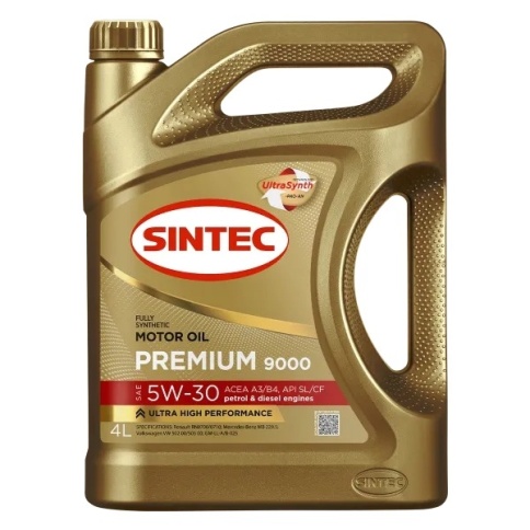 СИНТЕК PREMIUM 5/30 SL 4л синт. 9000 фото 1