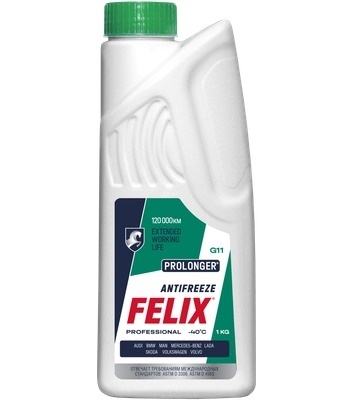 АНТИФРИЗ FELIX CLASSIC 1кг зеленый фото 1