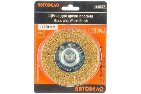 ЩЕТКА ДЛЯ ДРЕЛИ ДИСКОВАЯ 100мм фото 1
