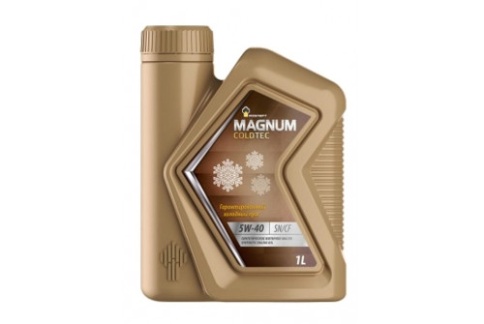 РОСНЕФТЬ Magnum COLDTEC 5/40 синт. 1л фото 1