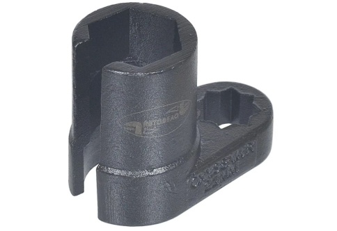 Ключ для датчика кислорода разрезной 22 мм фото 1