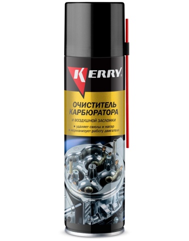 ОЧИСТИТЕЛЬ КАРБЮРАТОРА 335мл KERRY фото 1